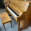 1987 Yamaha P22 studio piano in oak - Upright - Studio Pianos
